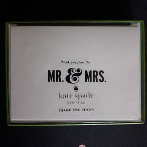 Kate Spade Thank You cards